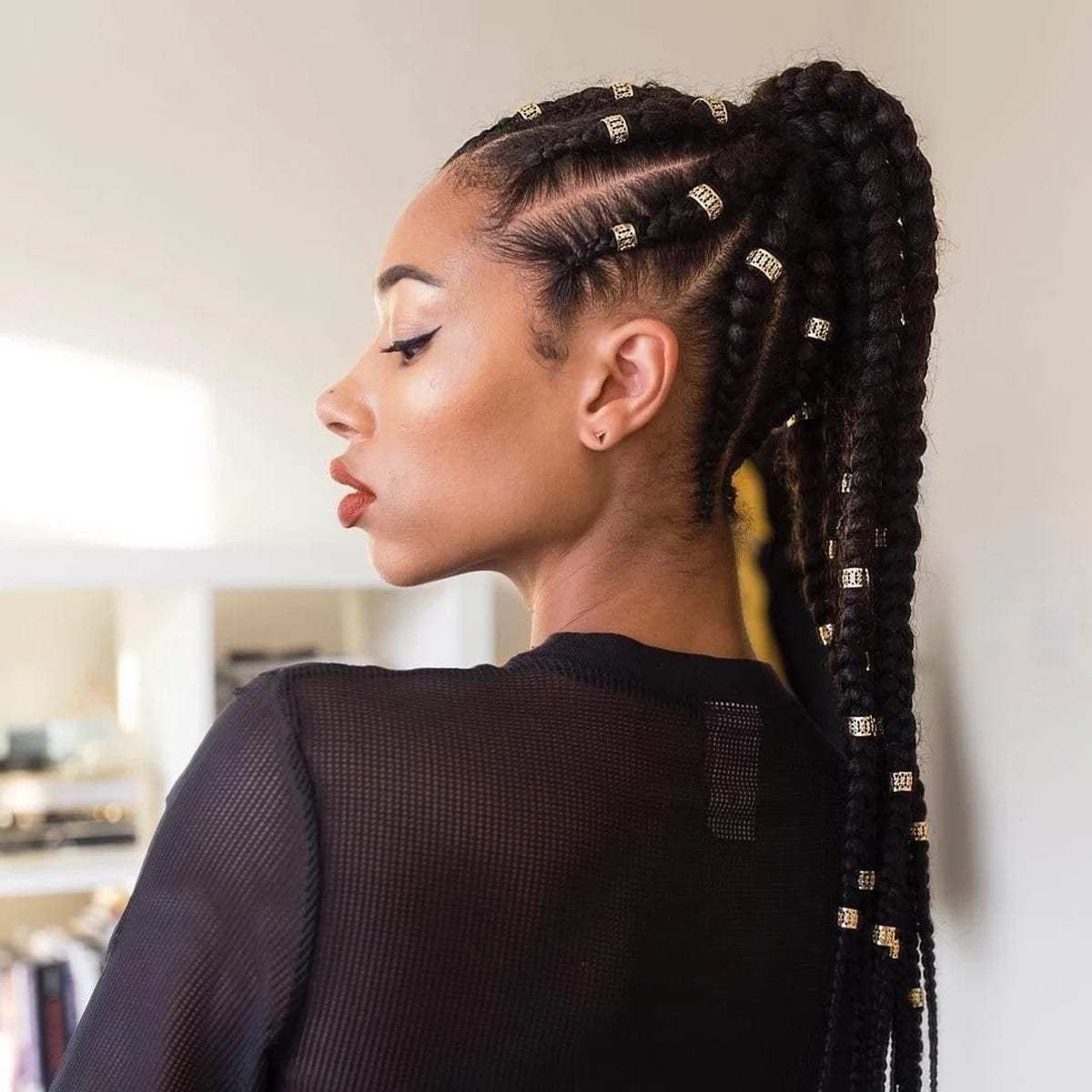 Ponytail Braids Hairstyles