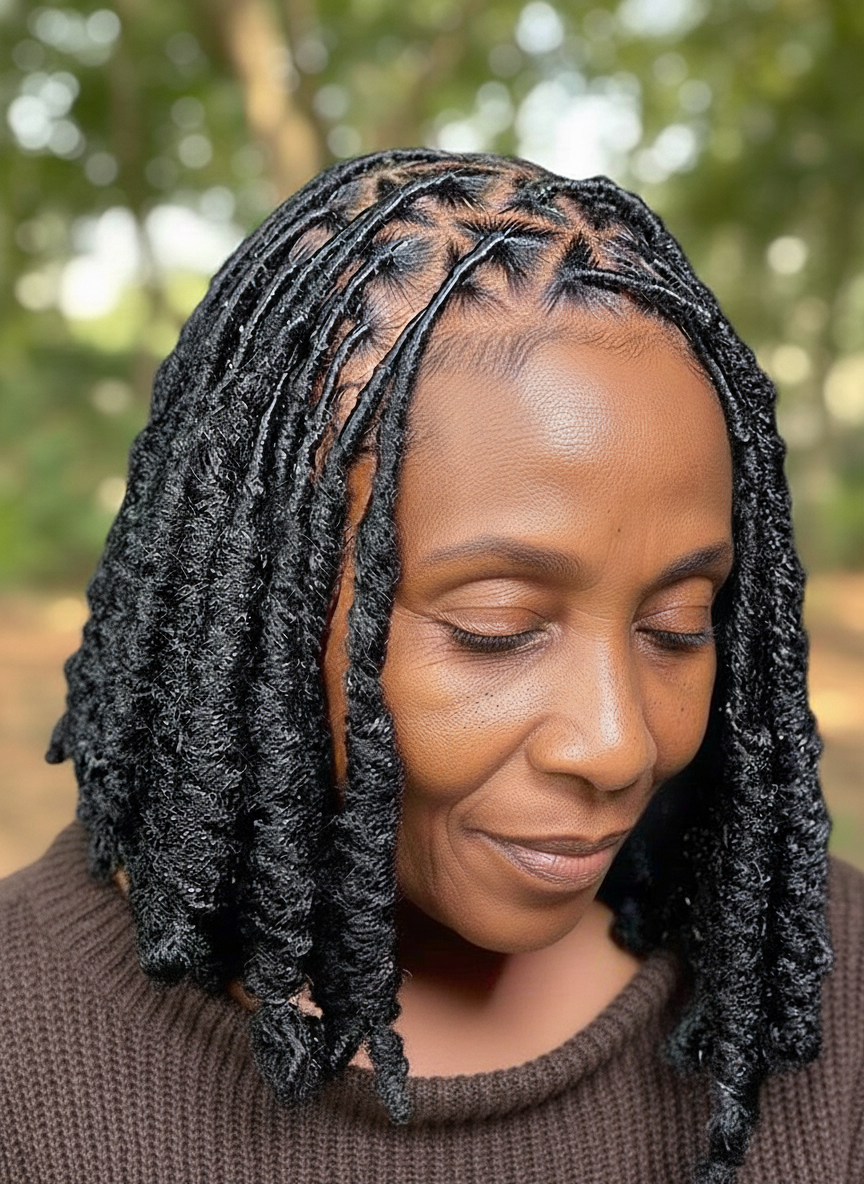 triangle dreadlocks