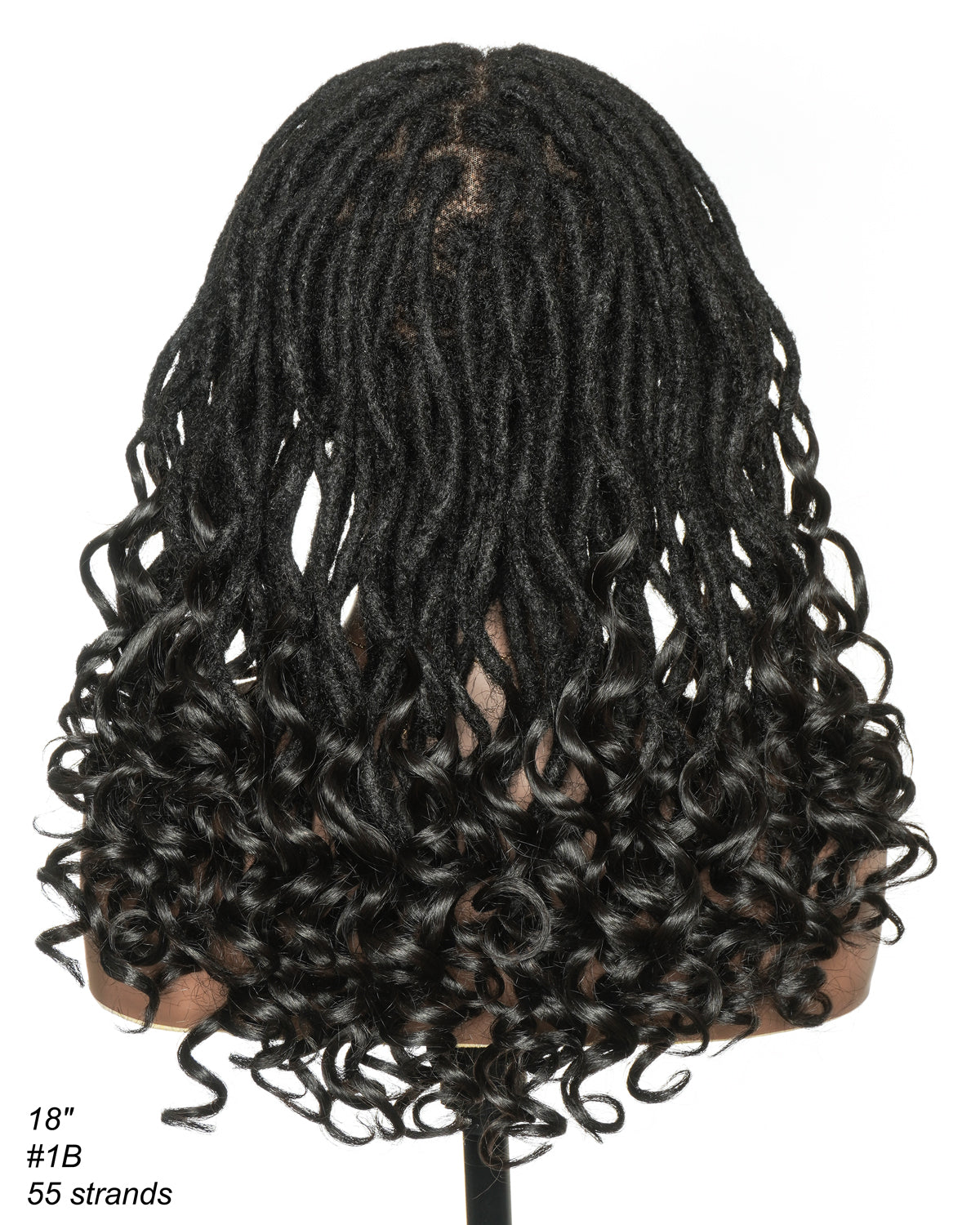 Perruque 100 % cheveux humains naturels pré-décolorés, HD, entièrement en dentelle, 45 cm, avec pointes bouclées