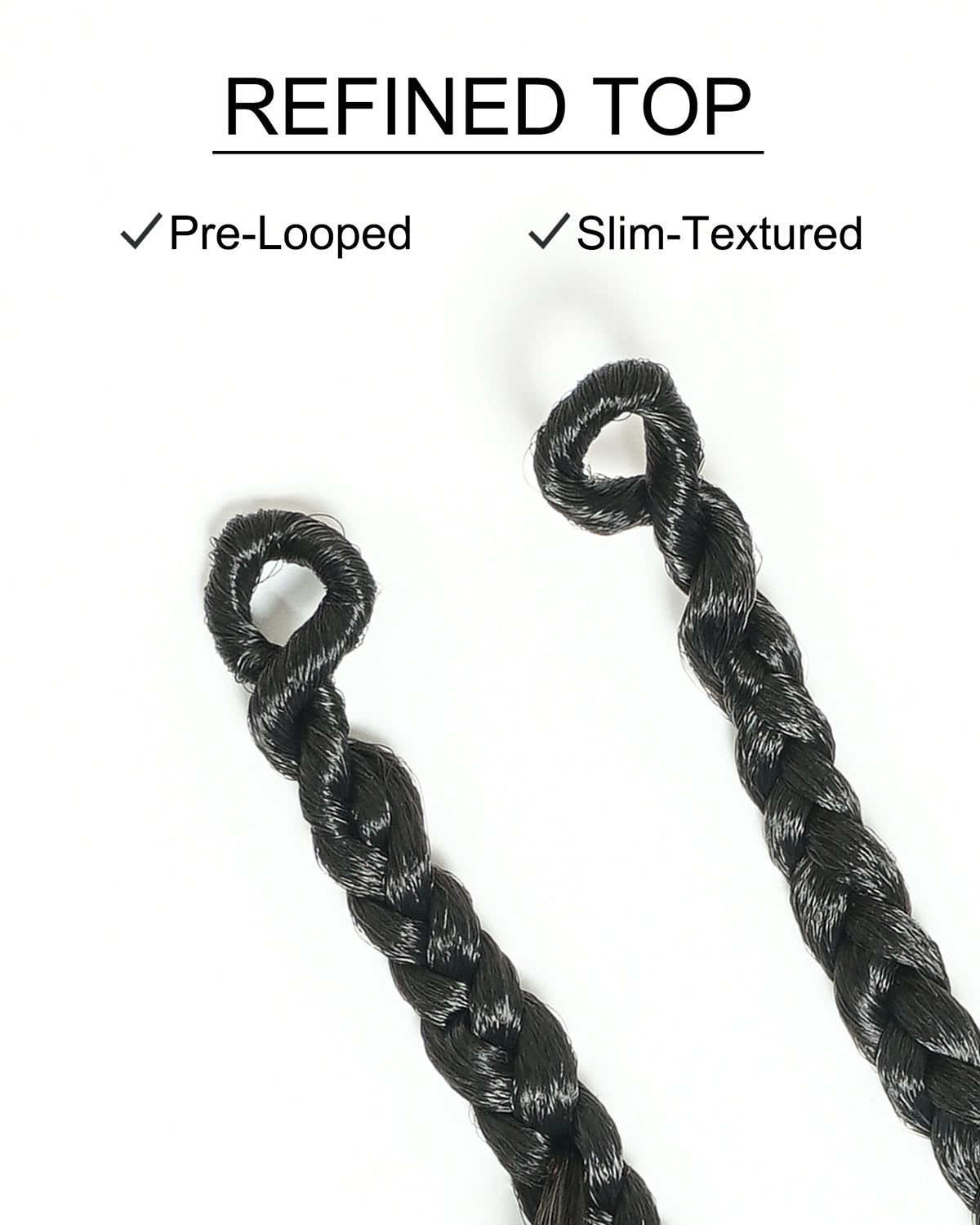 JALIZA Michelle - Tresses Boho au Crochet Bora Bora | Cheveux Humains Miracle Body Wave
