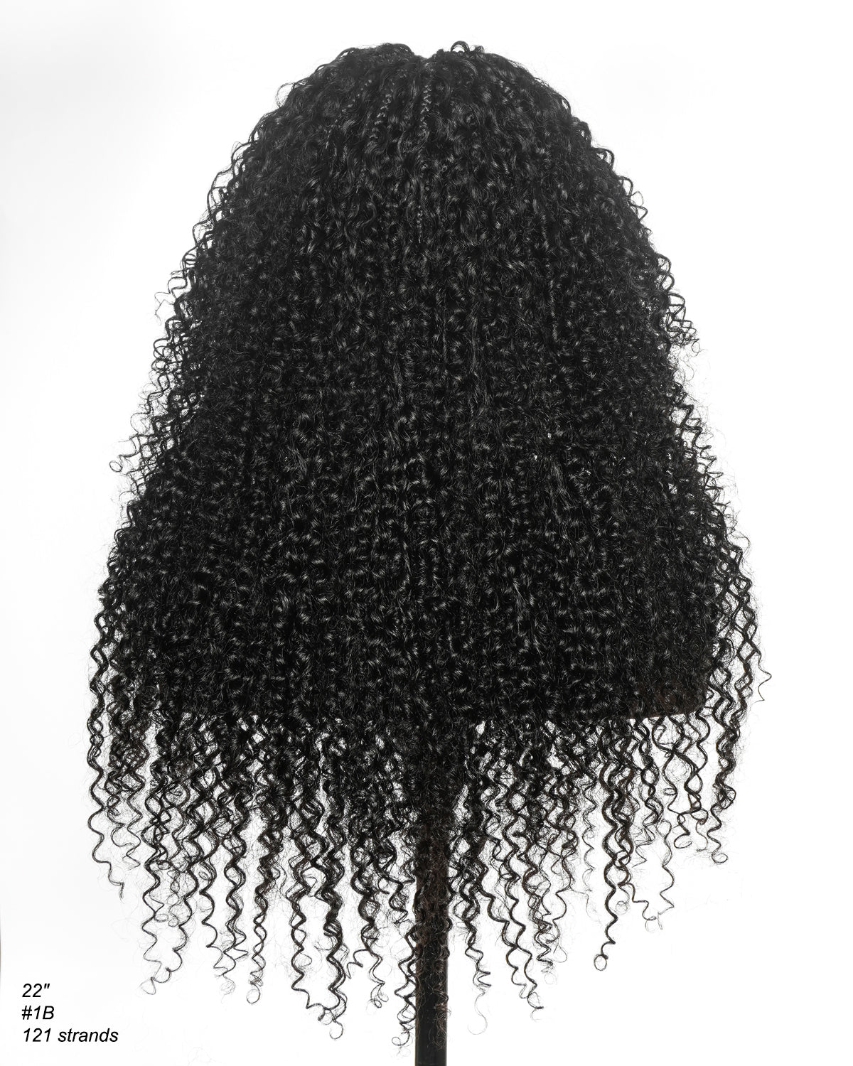 Lulu - Perruque bouclée tressée en dentelle intégrale suisse HD pré-décolorée en cheveux naturels, style bohème, Bora Bora