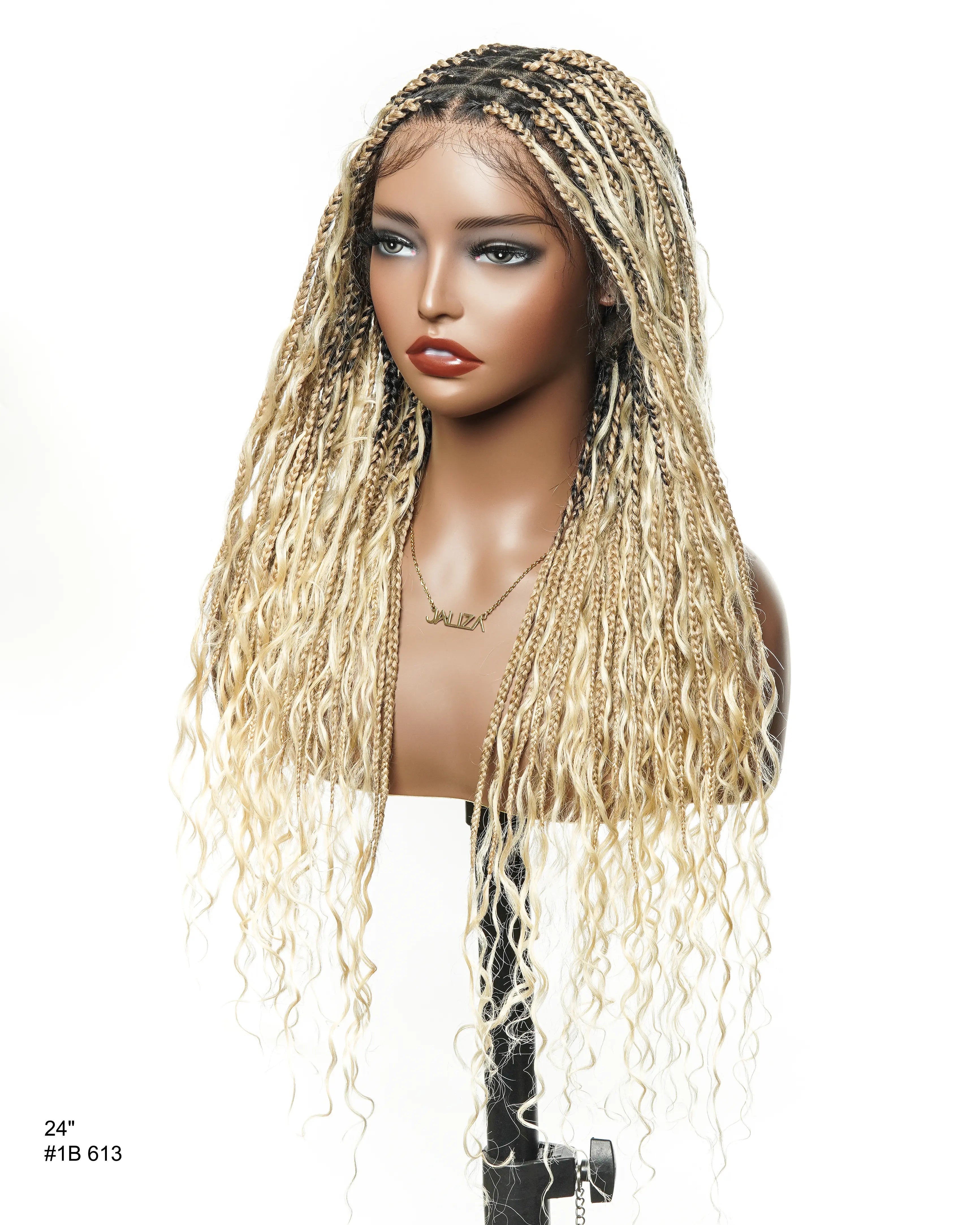 Choix essentiel - Perruque tressée bohème exclusive petite tête (petit bonnet pour petite tête)