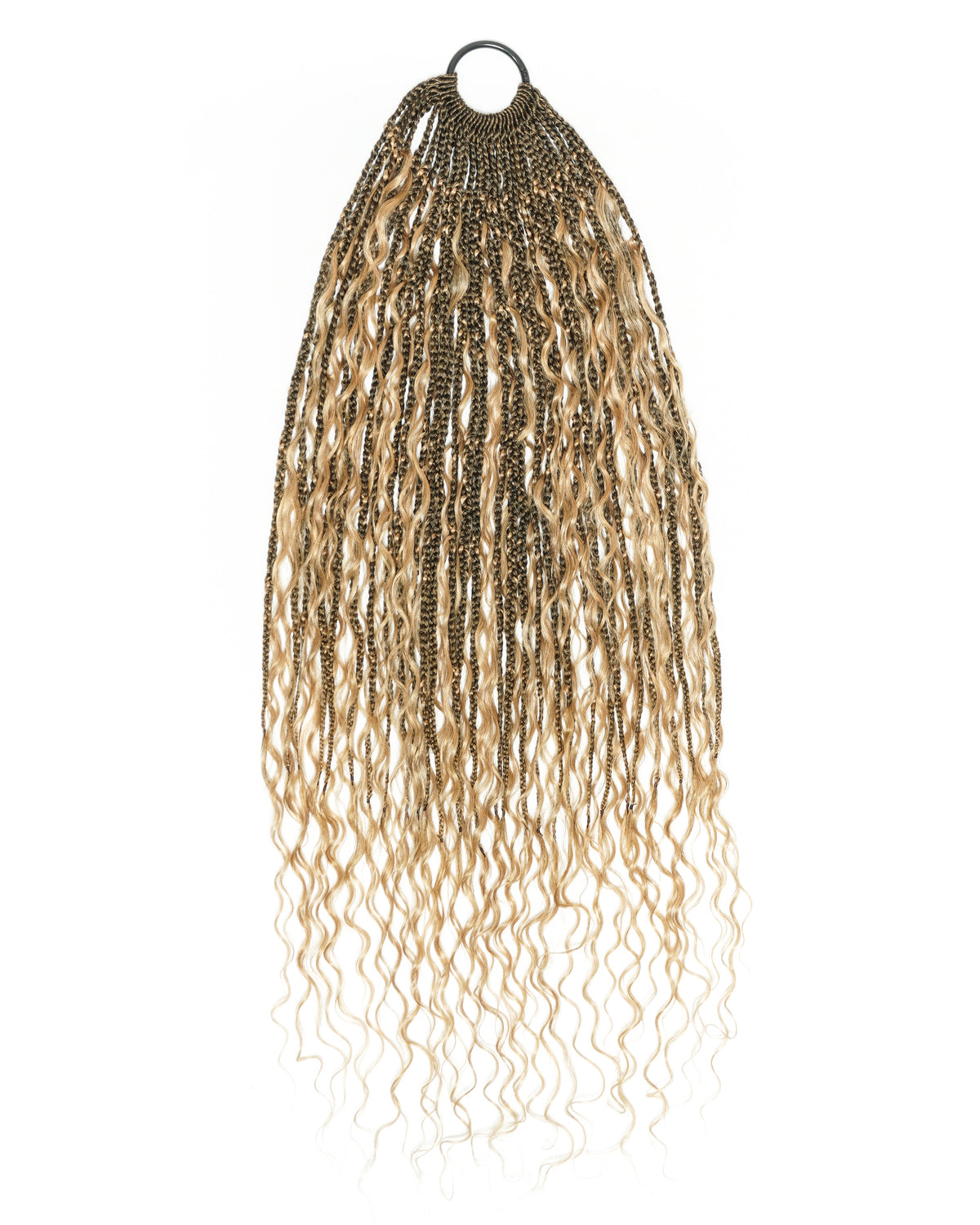 Petit paquet de 20 mèches de tresses crochetées Boho - Boucles Boho en cheveux humains de 30-75 cm à ondulations profondes (20 $ de réduction en tant qu'article additionnel)