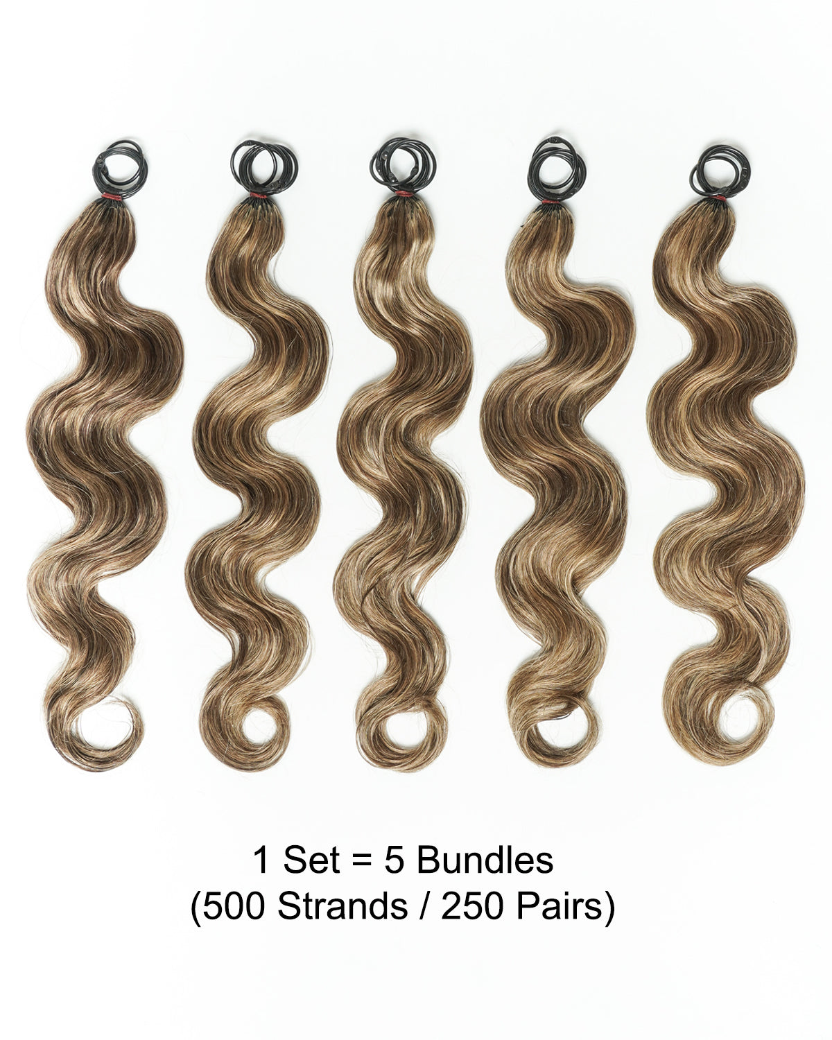 Extensions de cheveux en crochet à nœuds magiques 100 % cheveux naturels, Body Wave