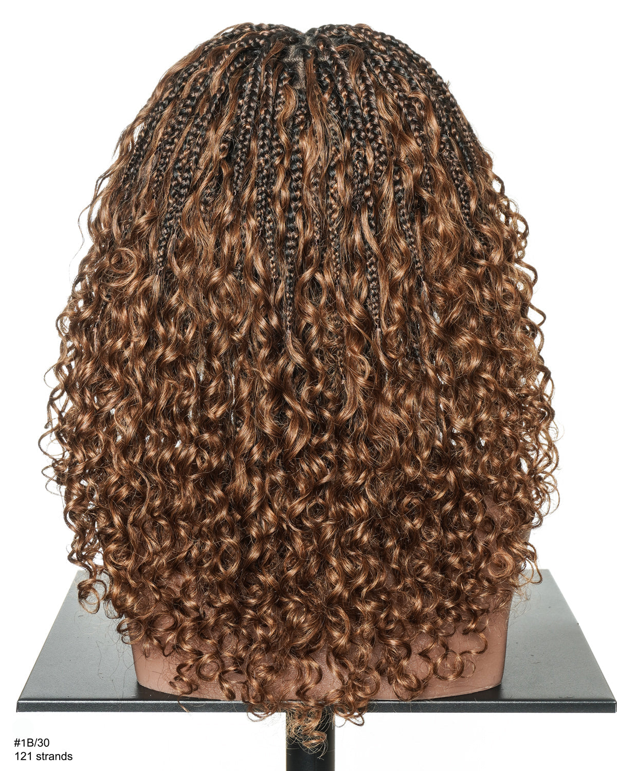 Cleo - Perruque sans colle avec tresses bohèmes ondulées en dentelle suisse HD, 16 pouces, coupe Golden Globe