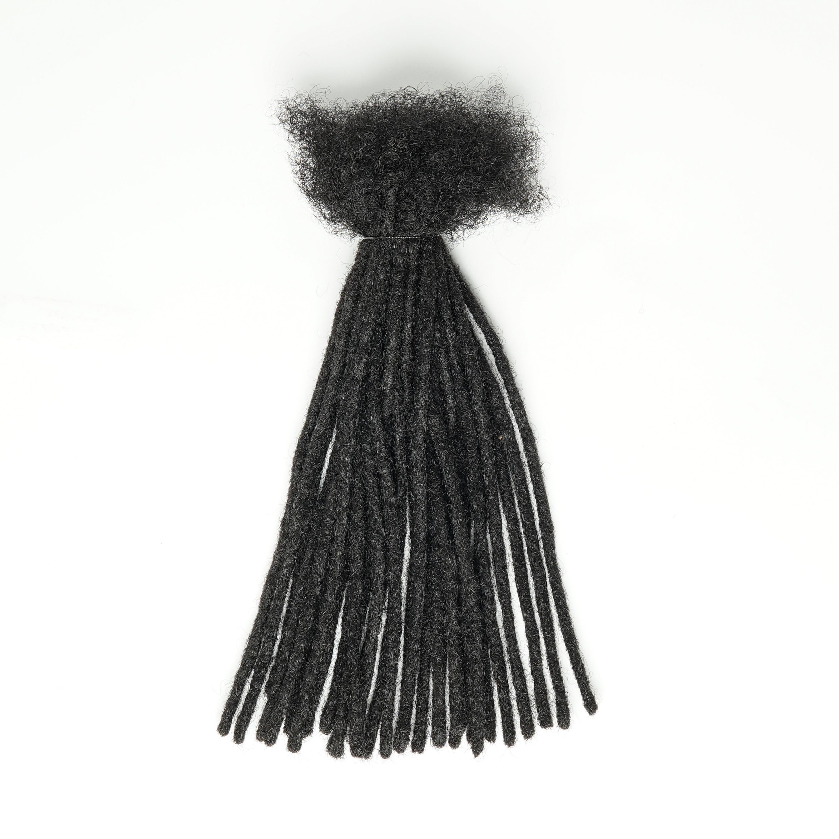 Extensions de Locs 100 % Cheveux Humains Faites à la Main, Largeur Très Fine (0,4 cm) 30 LOCS/Paquet
