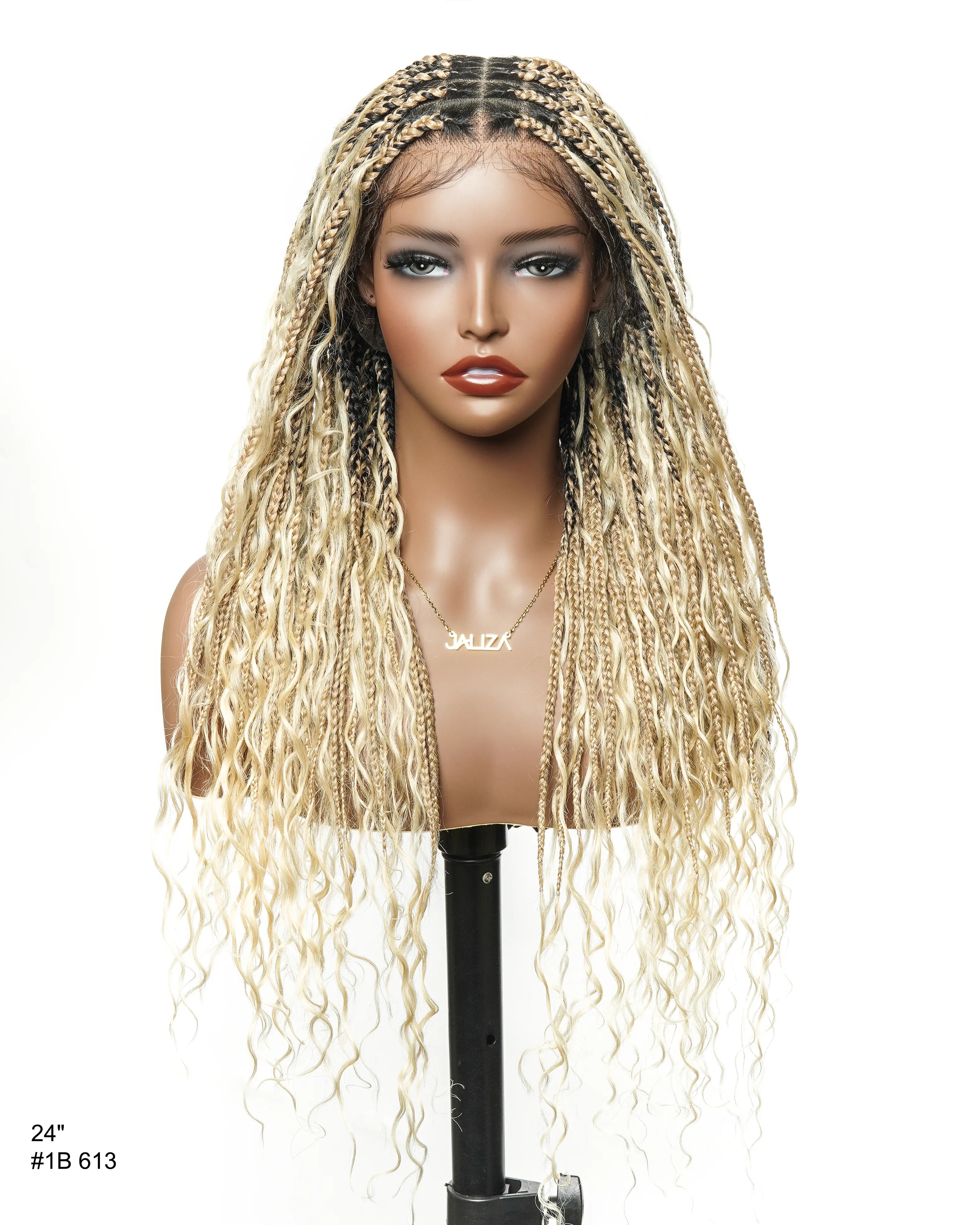 Choix essentiel - Perruque tressée bohème exclusive petite tête (petit bonnet pour petite tête)