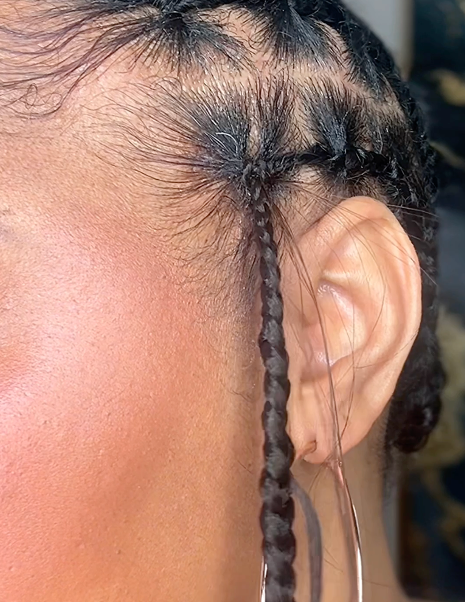 Tresses de style bohème au crochet Ghost Loop™ de 18 pouces avec boucles de cheveux humains