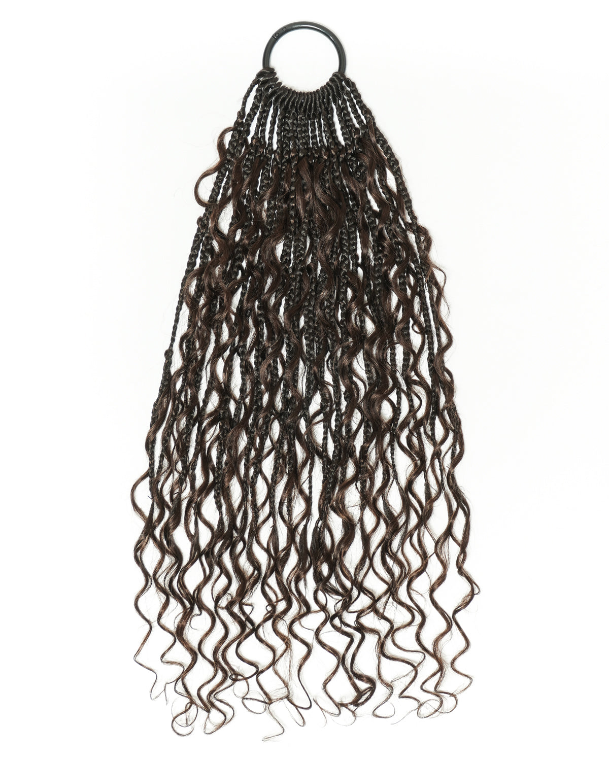 Petit paquet de 20 mèches de tresses crochetées Boho - Boucles Boho en cheveux humains de 30-75 cm à ondulations profondes (20 $ de réduction en tant qu'article additionnel)