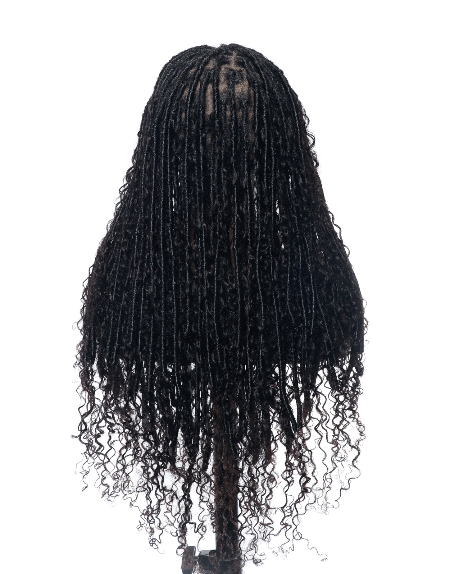Perruque en cheveux humains à 100 %, qualité salon, style Boho sans nœuds, mèches douces et soyeuses, 28 pouces, HD, avec dentelle complète, boucles Boho, 100 mèches