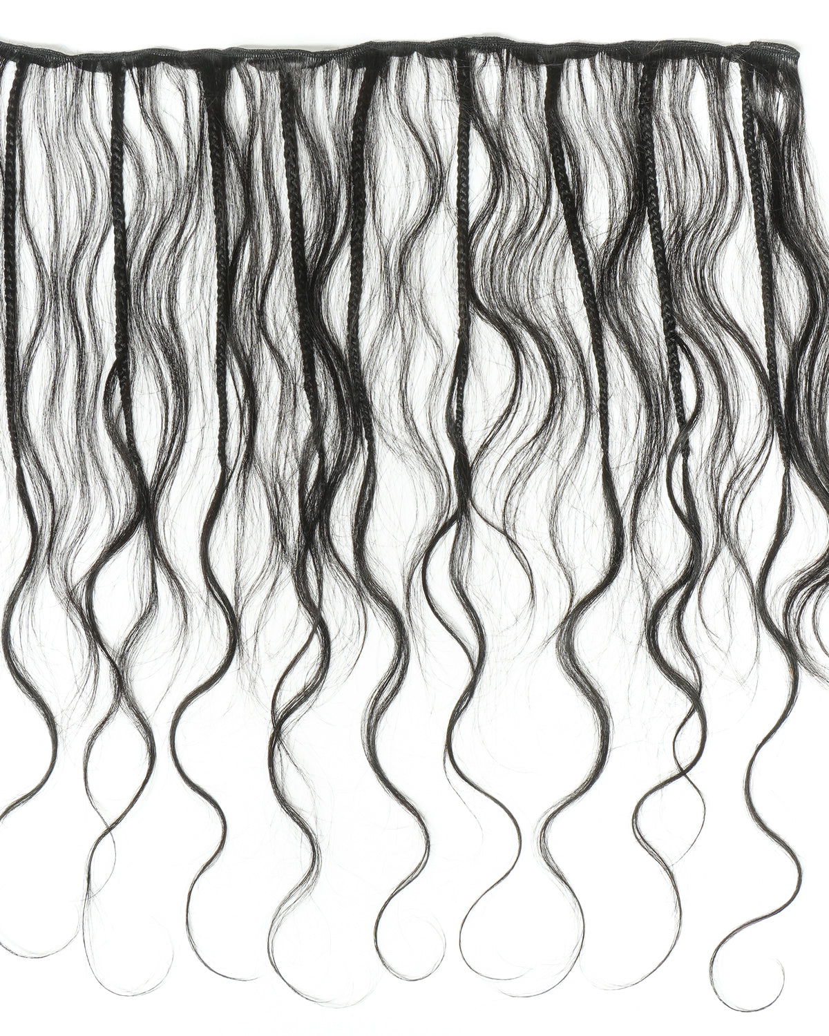 Tissages tressés Boho à ondulations naturelles en cheveux humains – Tissage de tresses