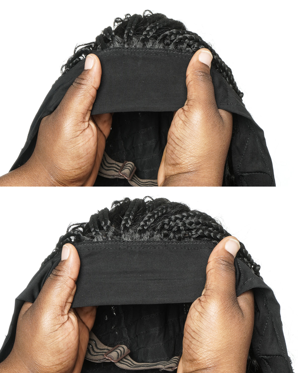 Bandeau Perruque Tressée Bohème