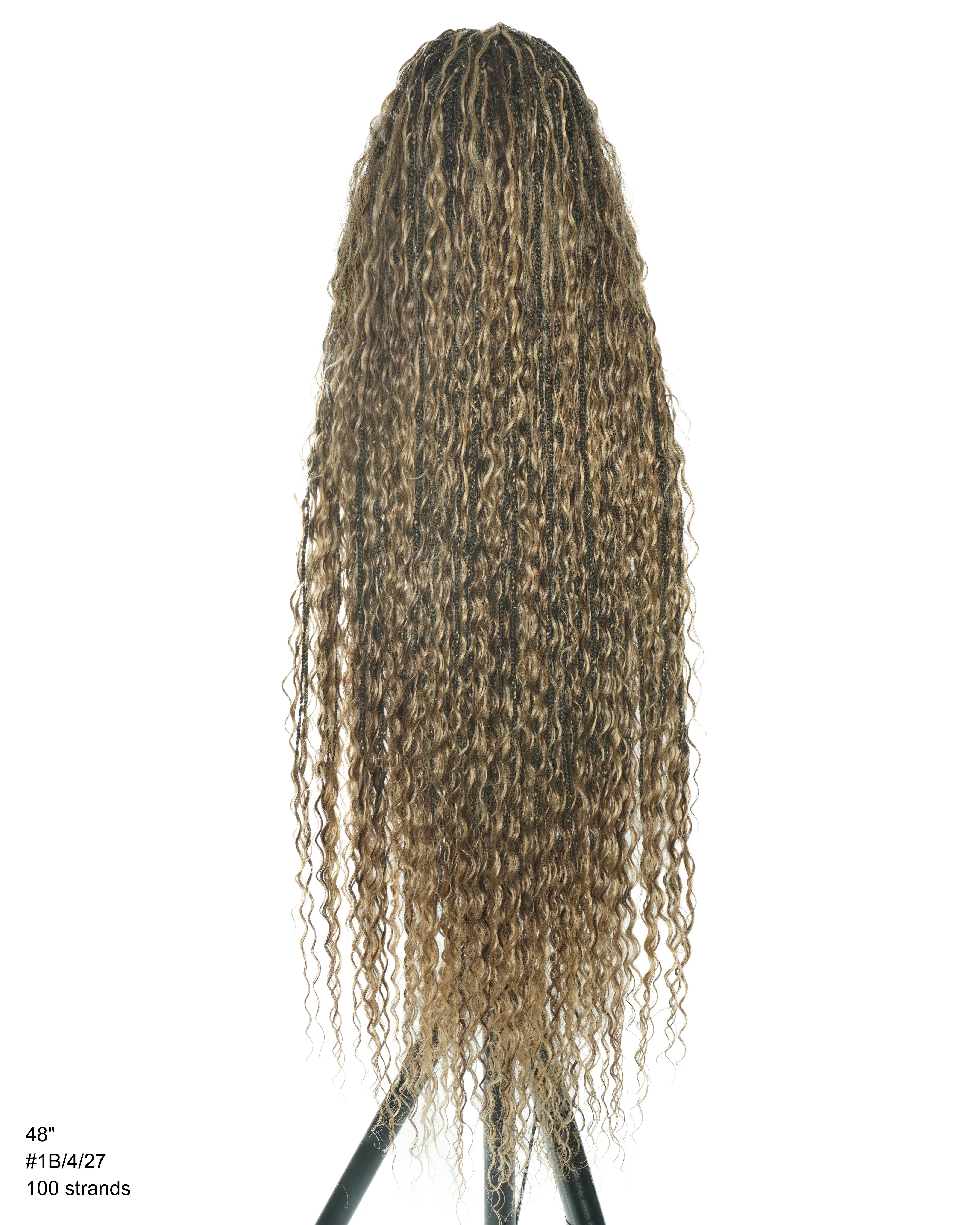 Celia Deep Wave 48" Full Lace Bora Bora Boho Box Braided Wig