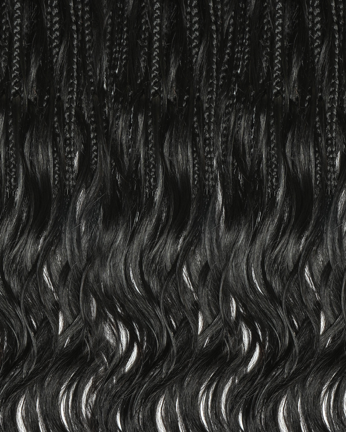 Solution de tressage autonome d'une heure : Nœuds miracle/Tresses Boho au crochet + Lot de tissages en cheveux naturels ondulés