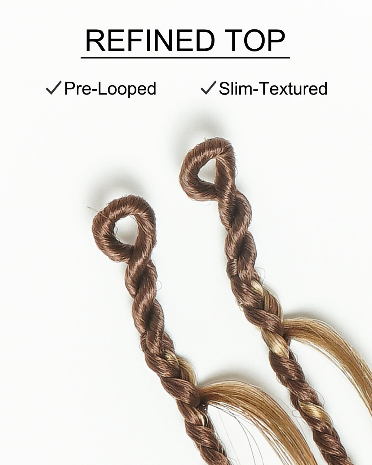 JALIZA Michelle - Tresses Boho au Crochet Bora Bora | Cheveux Humains Miracle Body Wave