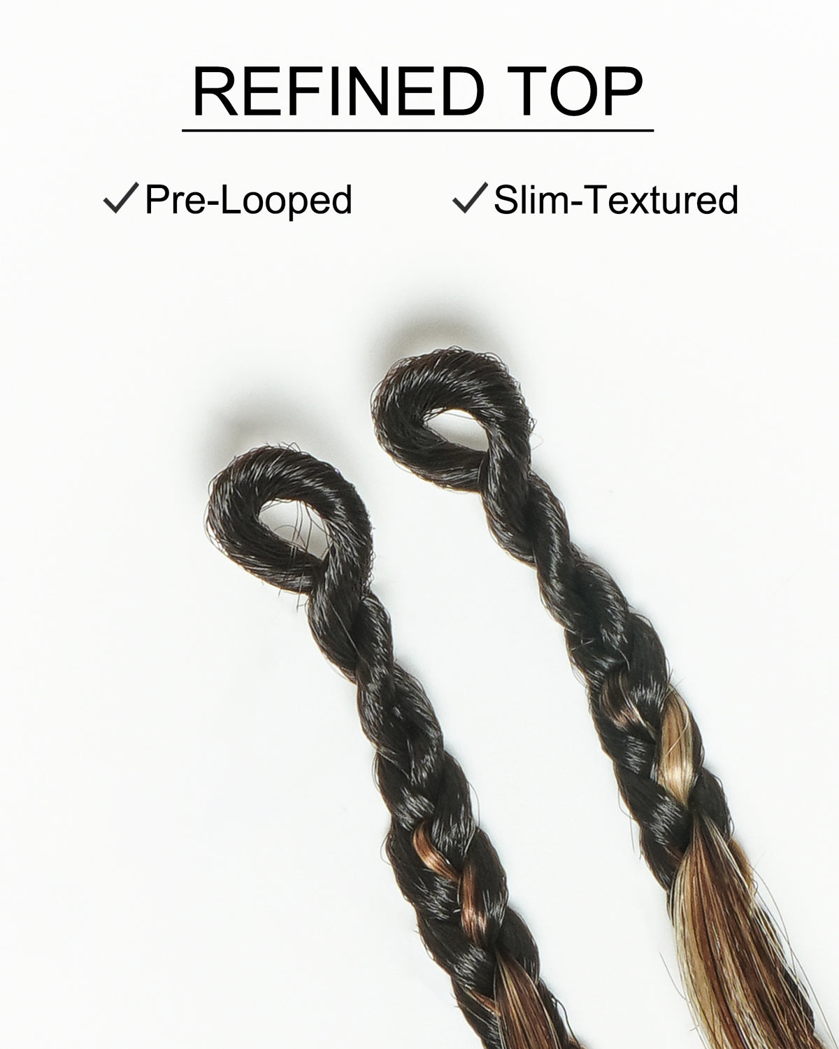 JALIZA Michelle - Tresses Boho au Crochet Bora Bora | Cheveux Humains Miracle Body Wave