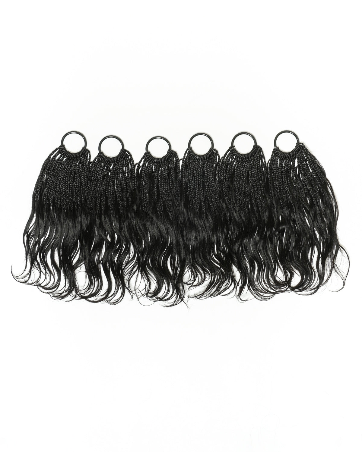 Tresses au crochet Michelle - 12" Cheveux naturels Body Wave prébouclés (120 mèches)