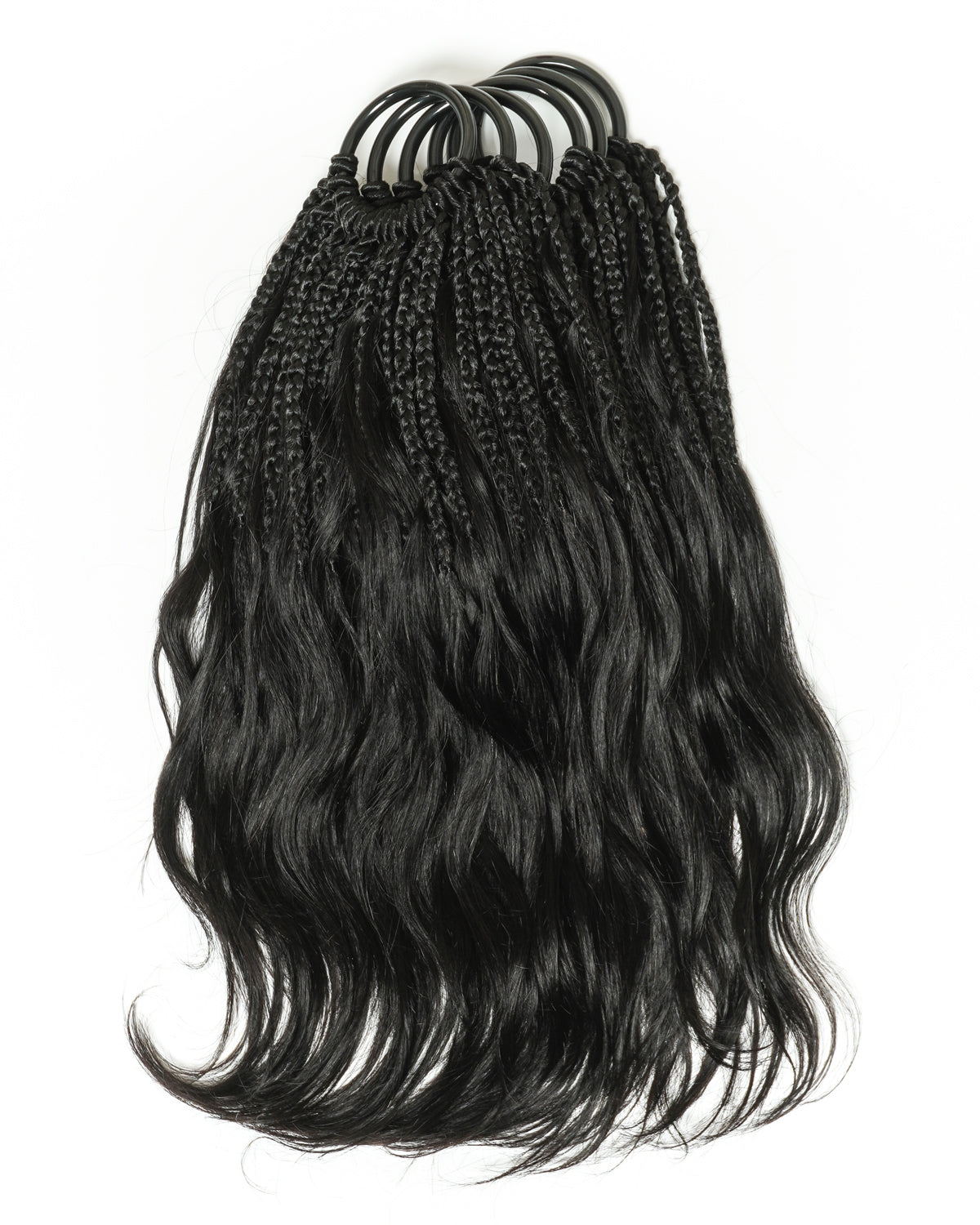 Tresses au crochet Michelle - 12" Cheveux naturels Body Wave prébouclés (120 mèches)