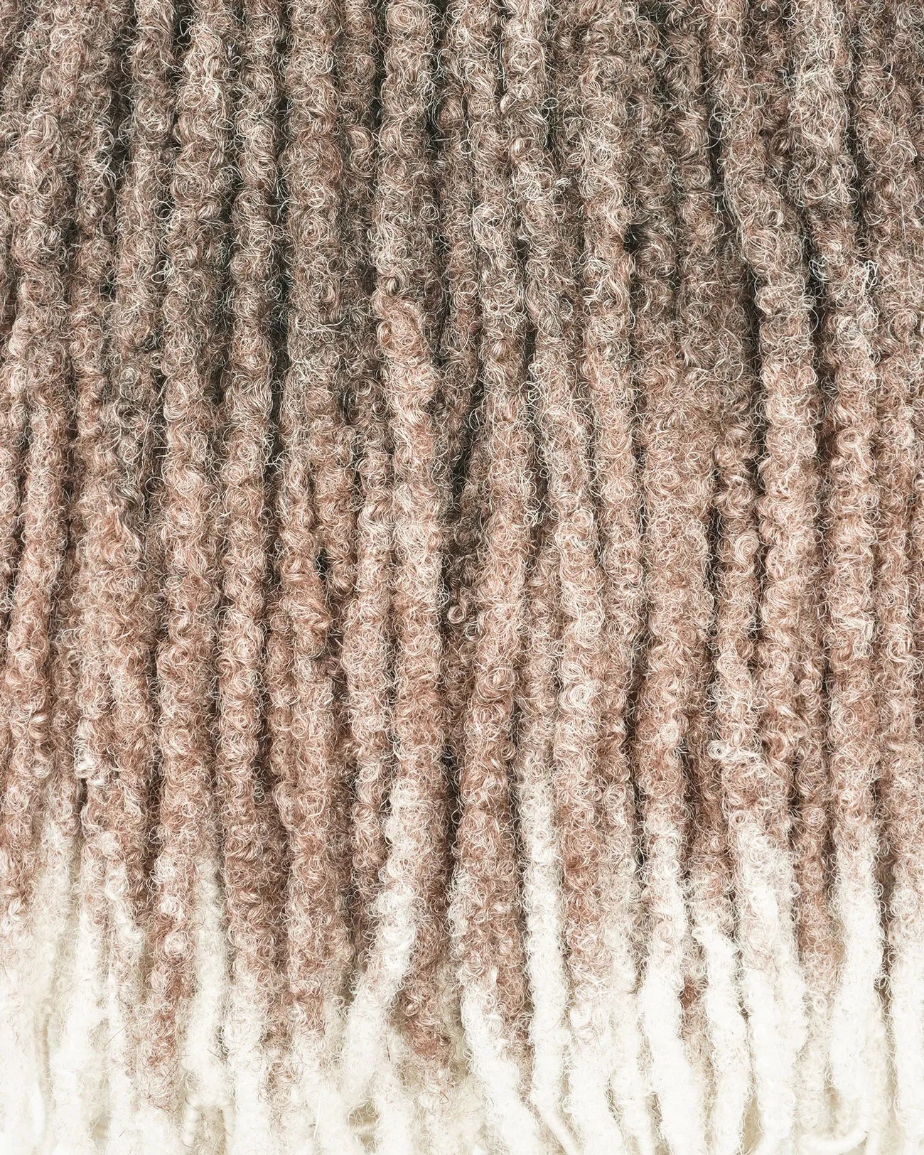18" Crochet Faux Loc With Human Hair Top 80 Strands