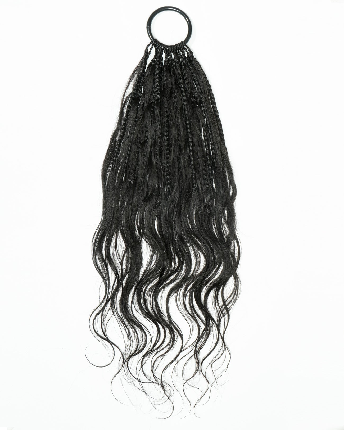 Tresses de style bohème au crochet Ghost Loop™ de 18 pouces avec boucles de cheveux humains