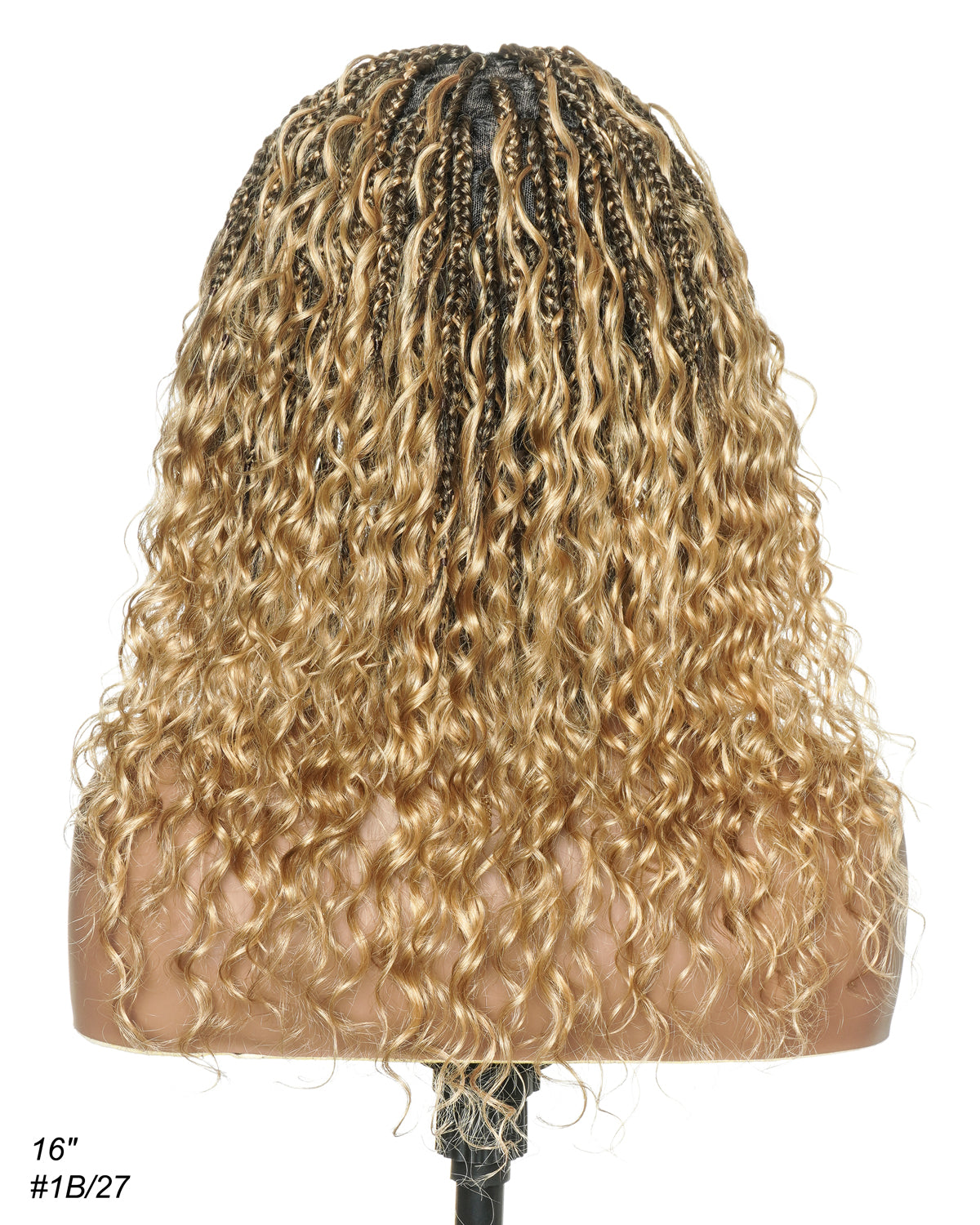 Coco - Perruque tressée en cheveux humains sans colle, pré-coupée HD, dentelle élastique complète, raie libre, prête à l'emploi (dentelle non nouée à la main)