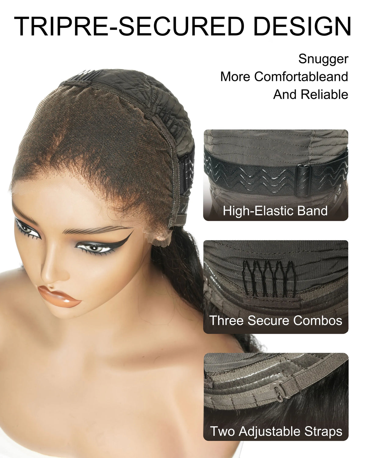 24" 100% Premium Human Hair Body Wave 13*6 Swiss HD Lace Frontal Wig