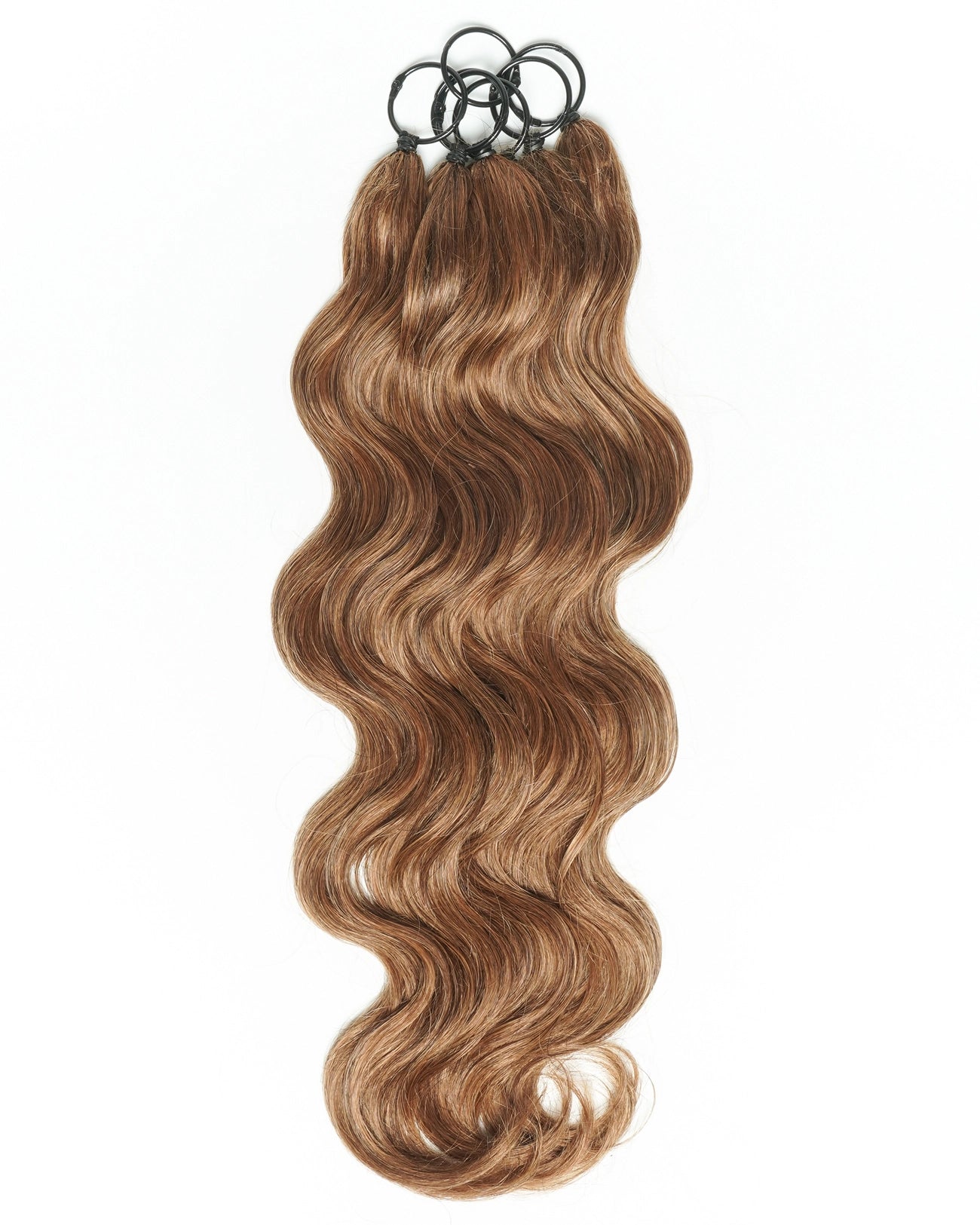 Extensions de cheveux tressés à la main 100 % cheveux humains 18" style plume pour tresses Miracle Knots