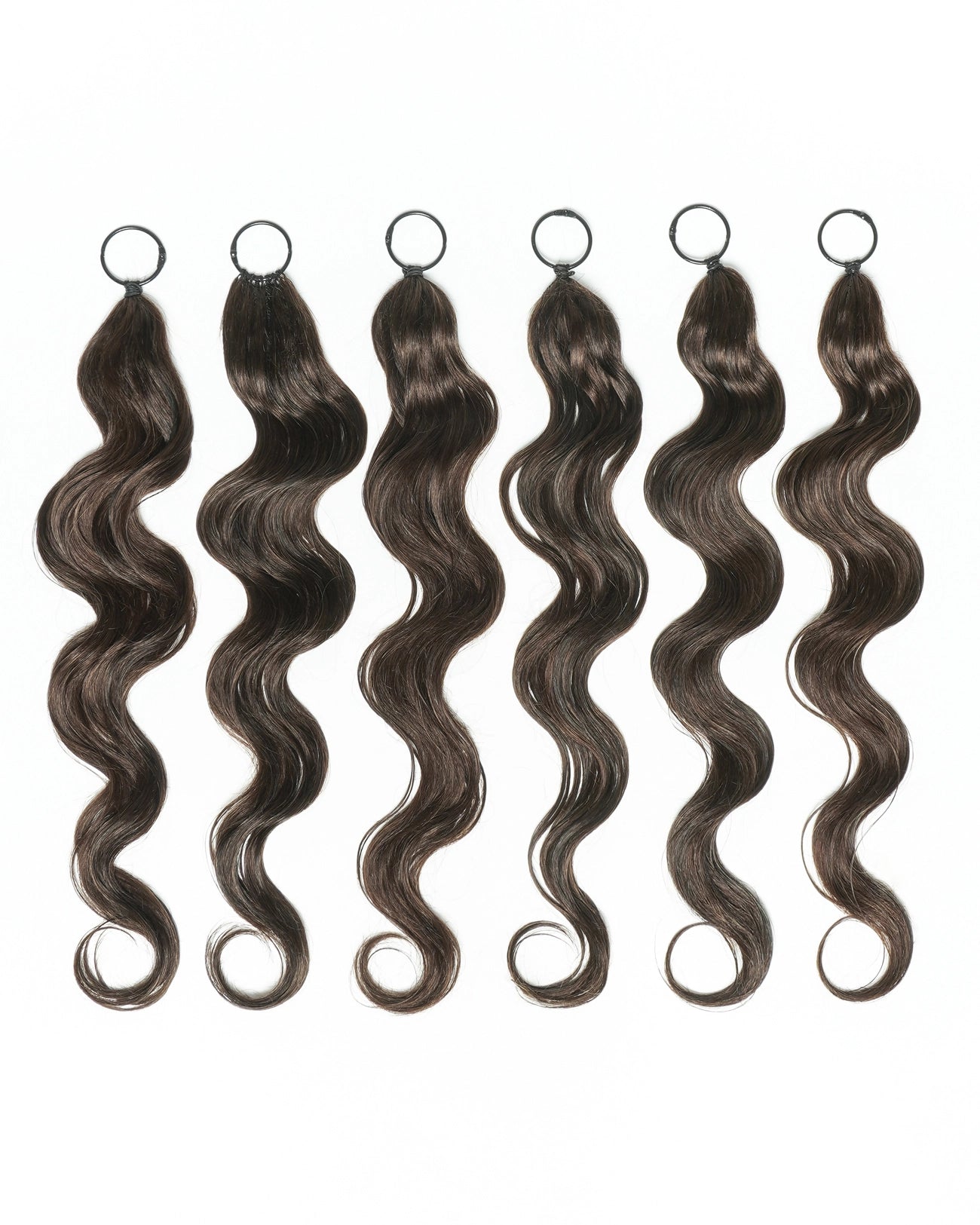 Extensions de cheveux tressés à la main 100 % cheveux humains 18" style plume pour tresses Miracle Knots