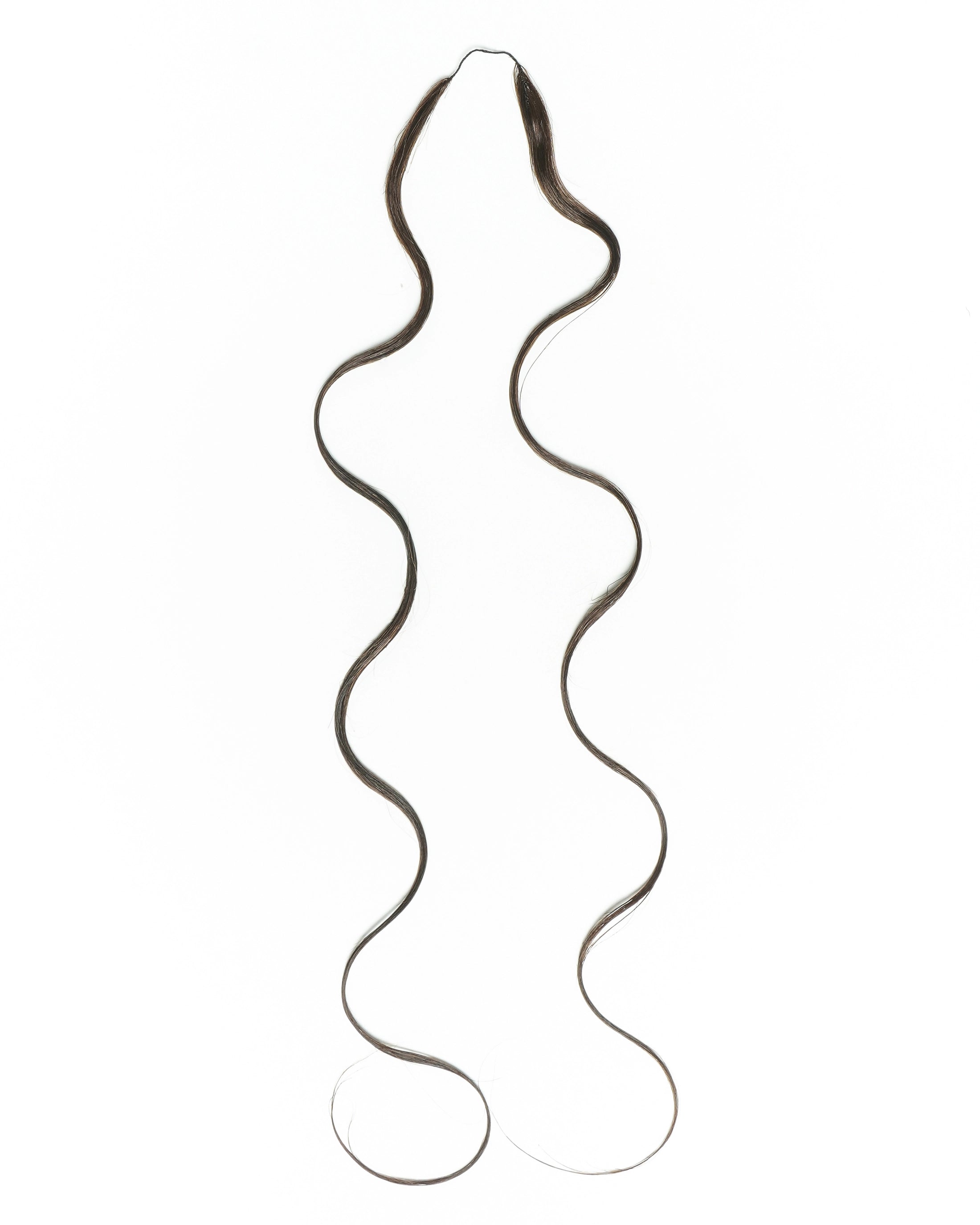 Extensions de cheveux tressés à la main 100 % cheveux humains 18" style plume pour tresses Miracle Knots