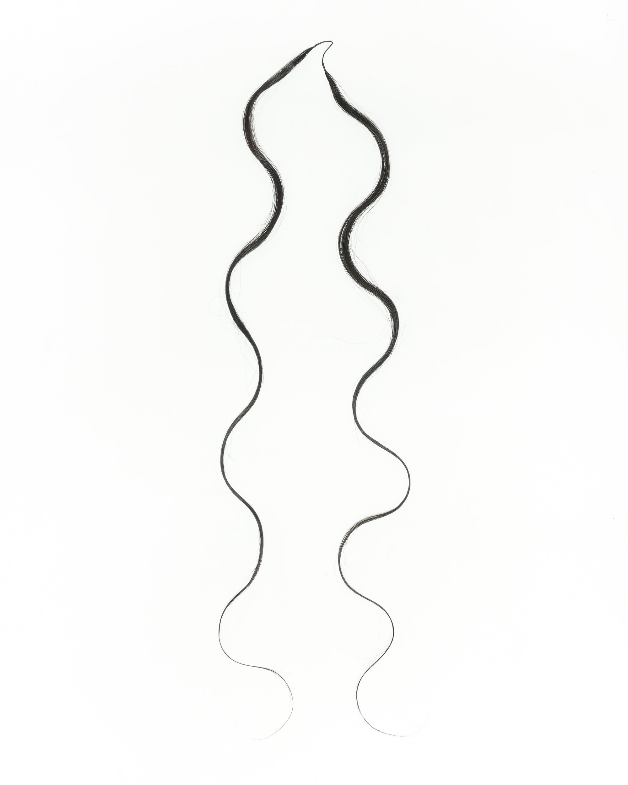 Extensions de cheveux tressés à la main 100 % cheveux humains 18" style plume pour tresses Miracle Knots