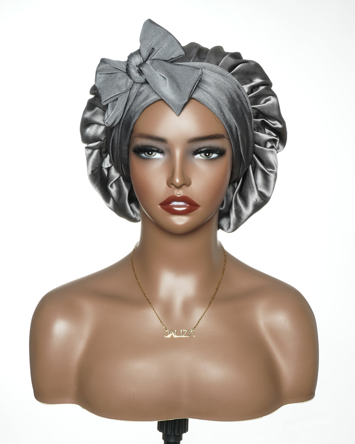 Bonnet de nuit 100 % soie de mûrier pure – Double épaisseur et réversible