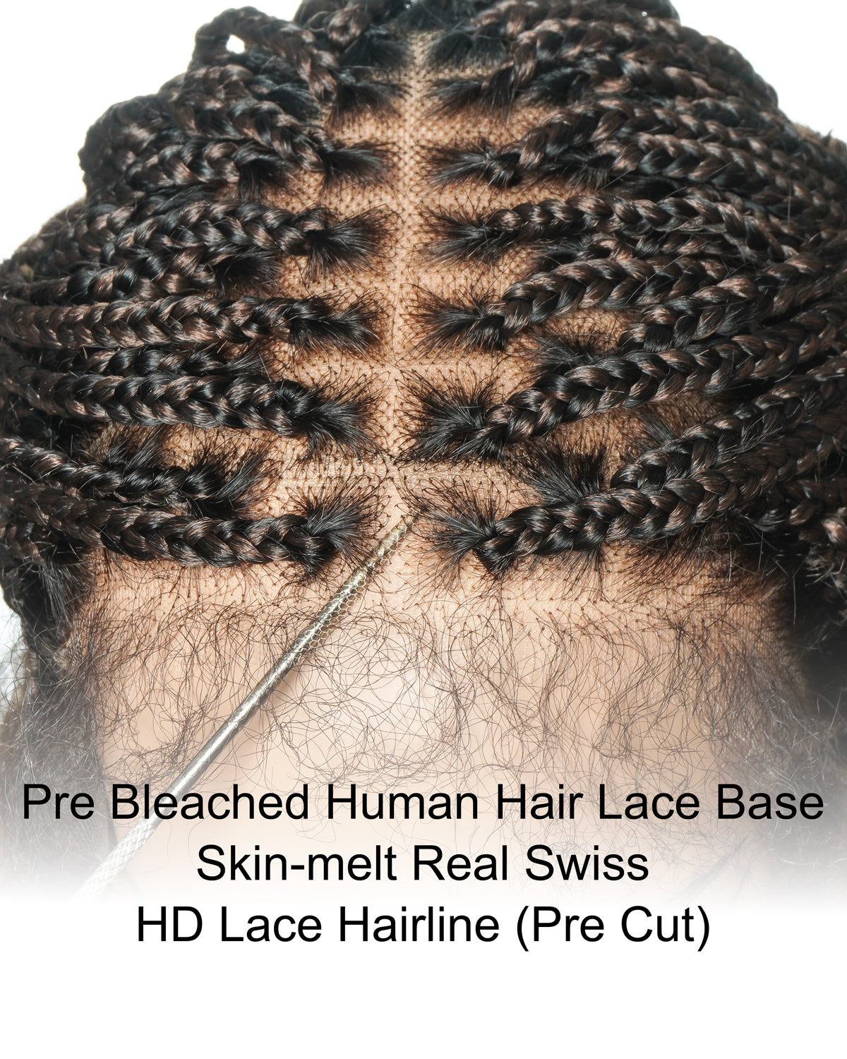 Perruque tressée sans nœuds avec dentelle frontale HD, cheveux humains bouclés aux pointes, couleurs mélangées 1B, 4, 27, 22 pouces, avec nœuds pré-décolorés
