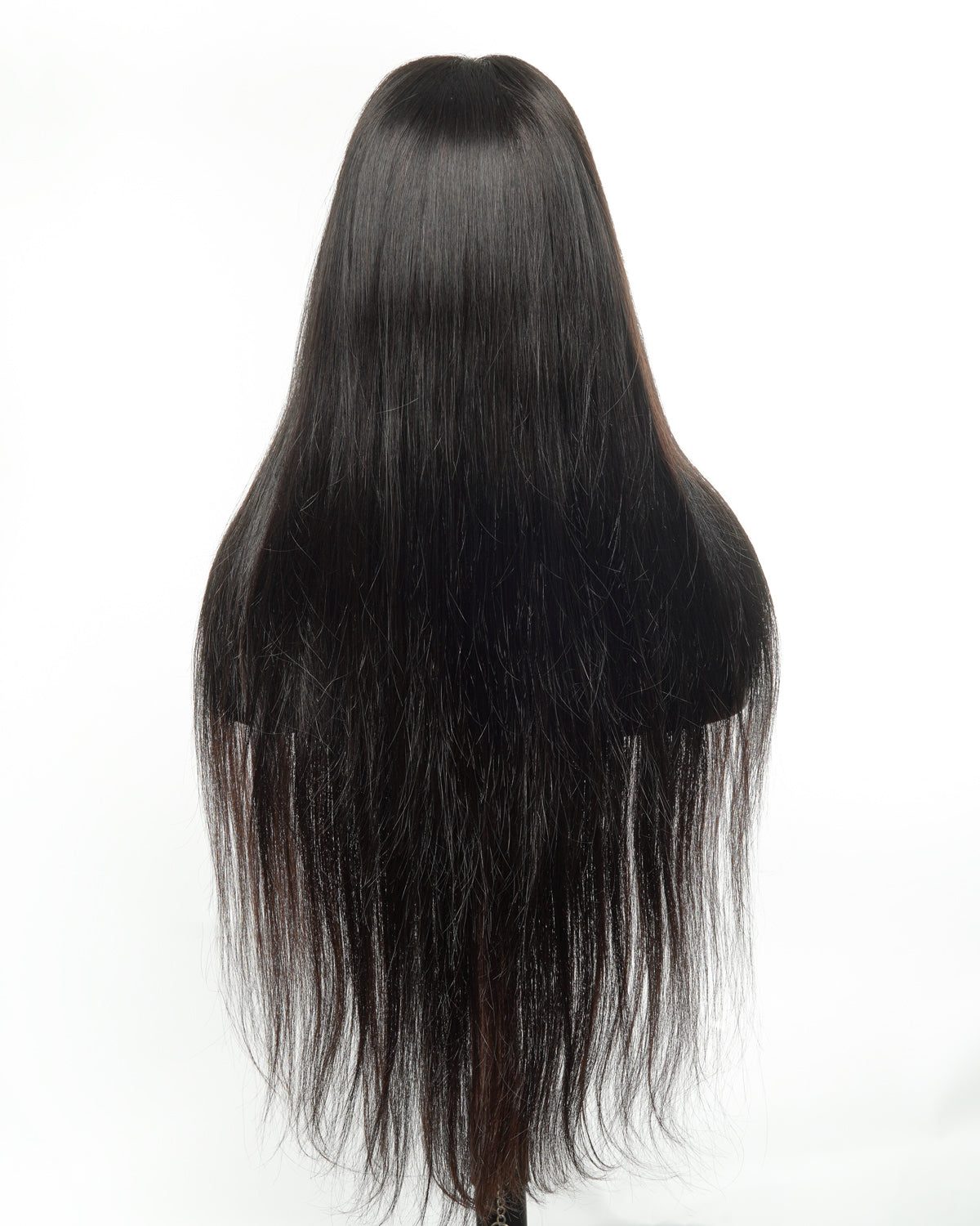 Glamvivi Perruque prête à porter 71 cm, cheveux humains vierges, pré-décolorée, sans colle, dentelle HD, lisses (pour le marché américain uniquement)