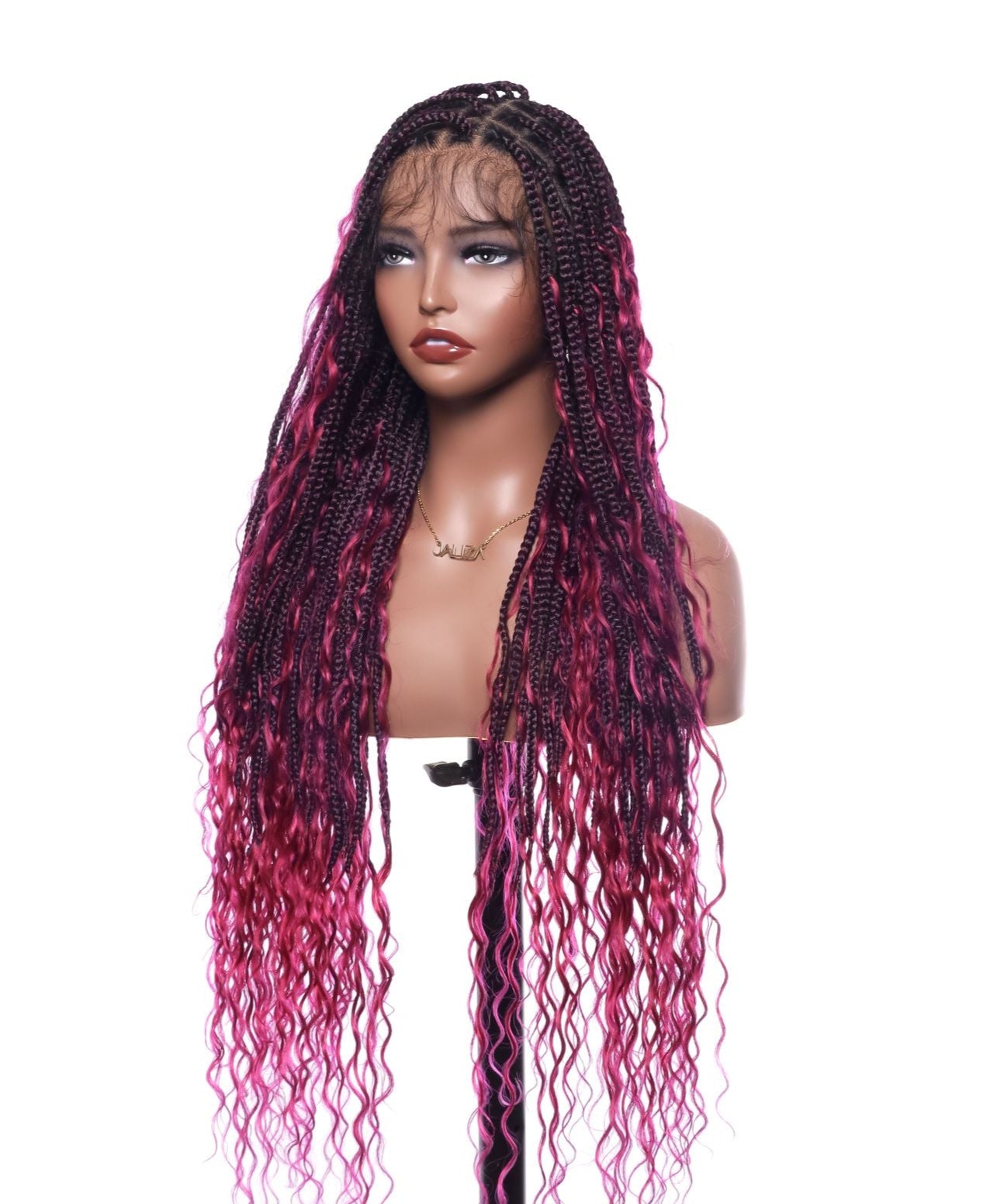 Choix essentiel - Perruque tressée bohème exclusive petite tête (petit bonnet pour petite tête)
