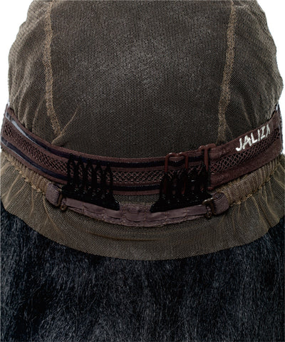 Casquette en dentelle HD entièrement nouée à la main et pré-partagée, pour tressage de cheveux - Convient aux hommes et femmes atteints d'alopécie
