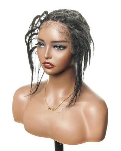 Bonnet HD entièrement lacé pour le tressage de cheveux - Cheveux humains avec baby hair - Pour l'alopécie et les cheveux clairsemés