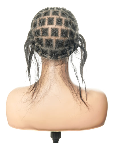 Bonnet HD entièrement lacé pour le tressage de cheveux - Cheveux humains avec baby hair - Pour l'alopécie et les cheveux clairsemés