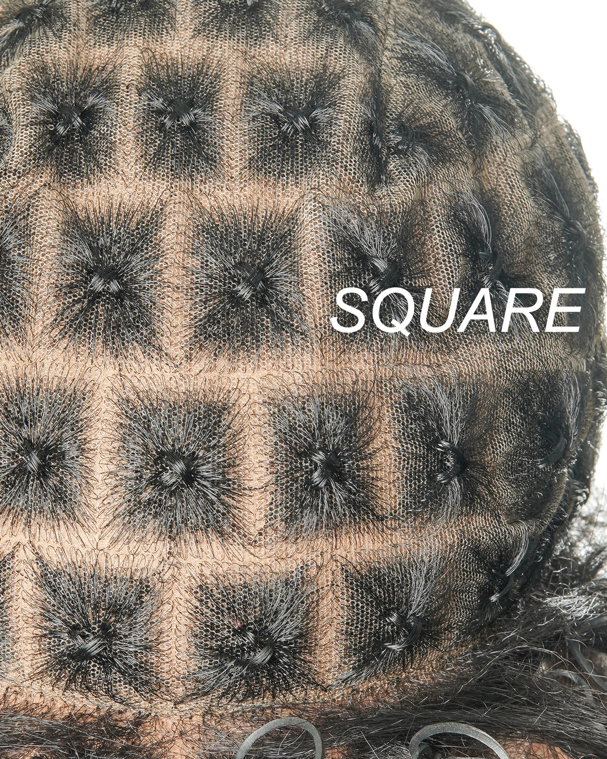 Bonnet HD entièrement lacé pour le tressage de cheveux - Cheveux humains avec baby hair - Pour l'alopécie et les cheveux clairsemés