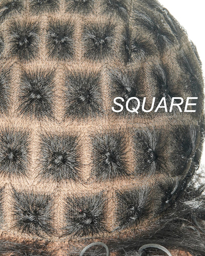 Bonnet HD entièrement lacé pour le tressage de cheveux - Cheveux humains avec baby hair - Pour l'alopécie et les cheveux clairsemés