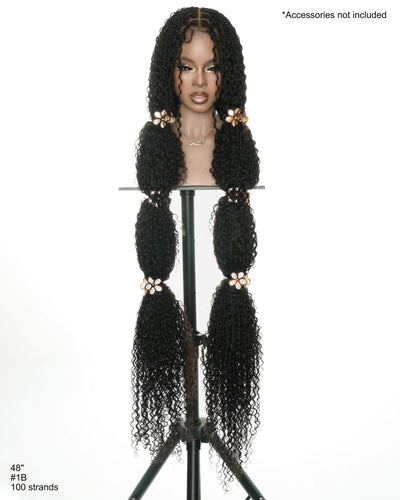 Celia Water Wave Full Lace 48" Bora Bora Braided Wig