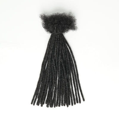 Extensions de Locs 100 % Cheveux Humains Faites à la Main, Largeur Très Fine (0,4 cm) 30 LOCS/Paquet
