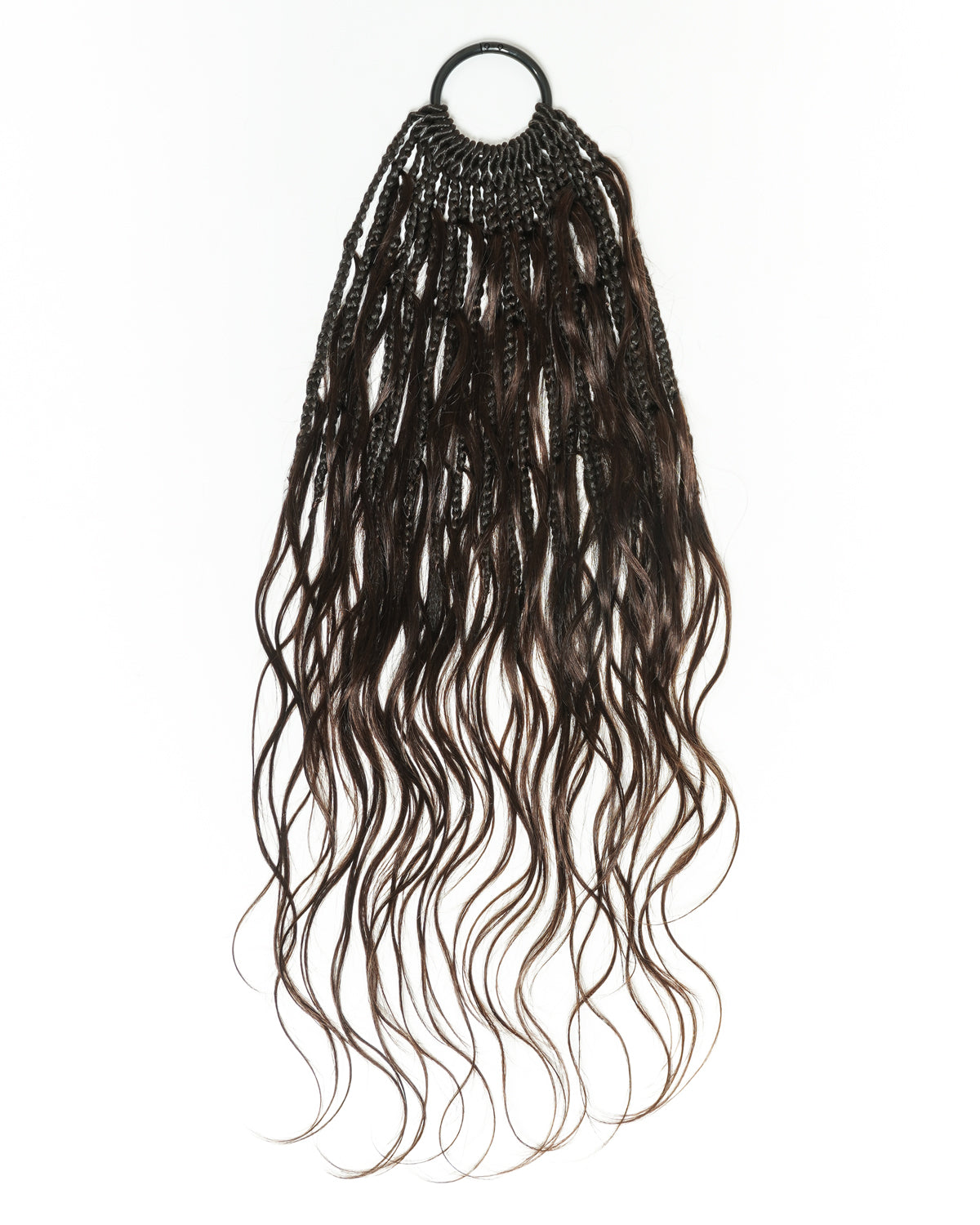 Petit Paquet de 20 Tresses au Crochet Bohèmes - 30-60 cm Cheveux Humains Ondulés Bohèmes en Vrac (20 $ de Réduction en Tant qu'Option Supplémentaire)