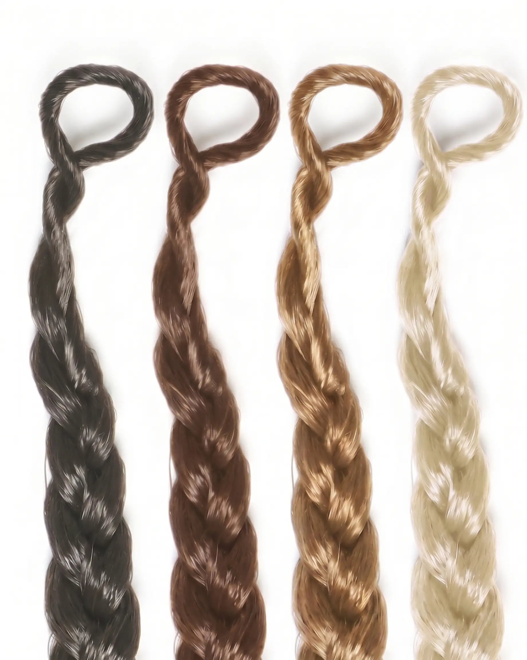 10 Strands Add On Ghost Loop™ Crochet Boho Braids