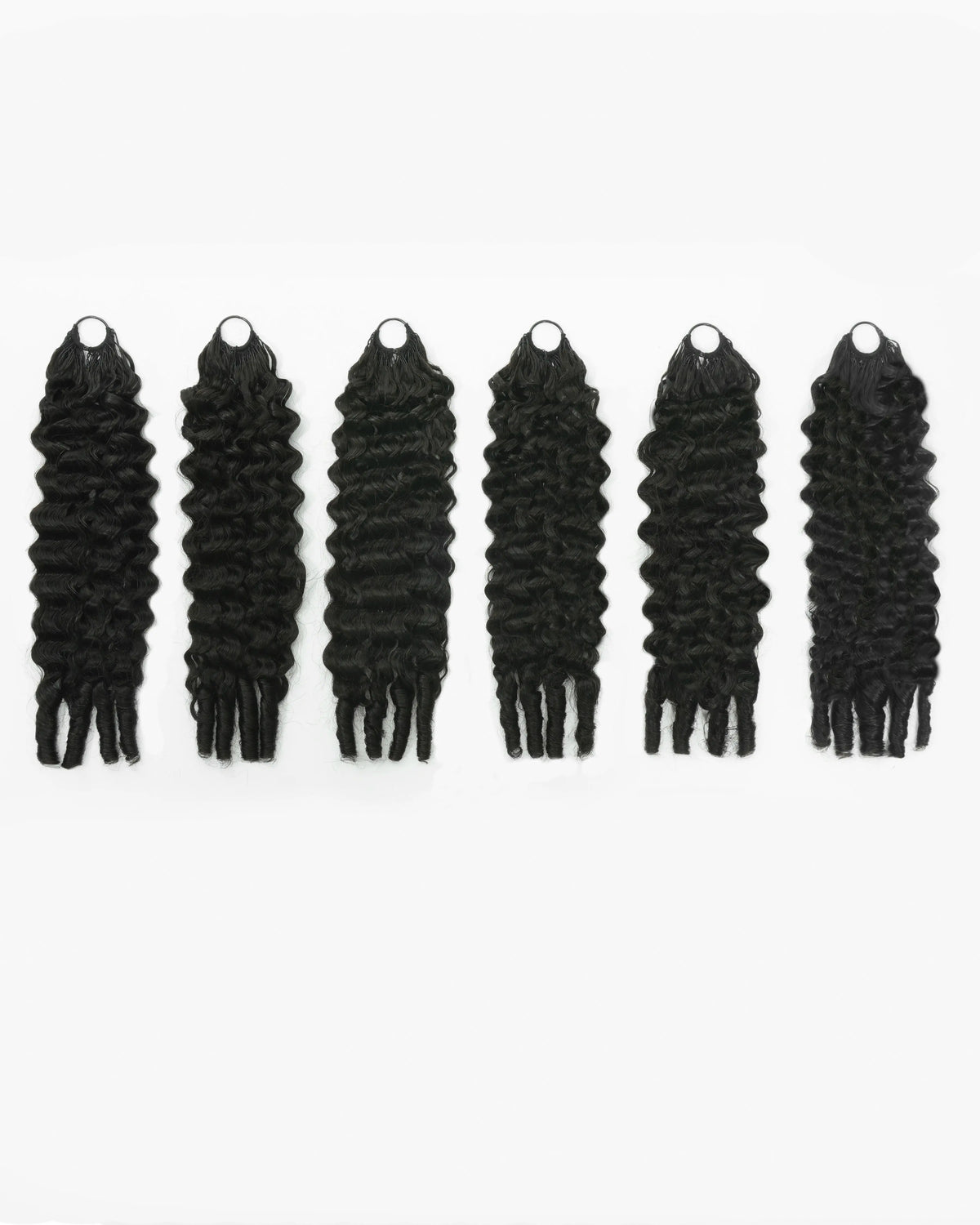 Human Hair Burmese Curls Crochet Hair For Miracle Knots Boho Braids