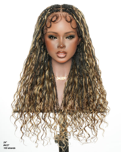 Kiki 24" Piano 4/27 Boho Box Braided Wig