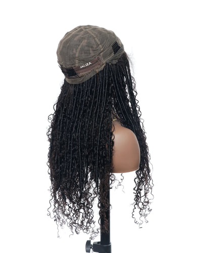 Perruque en cheveux humains à 100 %, qualité salon, style Boho sans nœuds, mèches douces et soyeuses, 28 pouces, HD, avec dentelle complète, boucles Boho, 100 mèches
