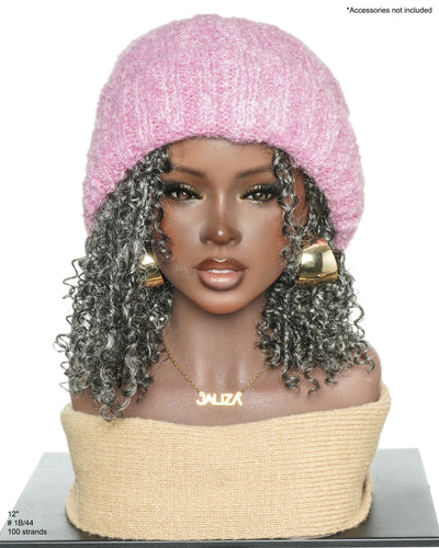 Perruque tressée Nami Bob 30 cm - JALIZA Slip-On™ Water Wave Boho