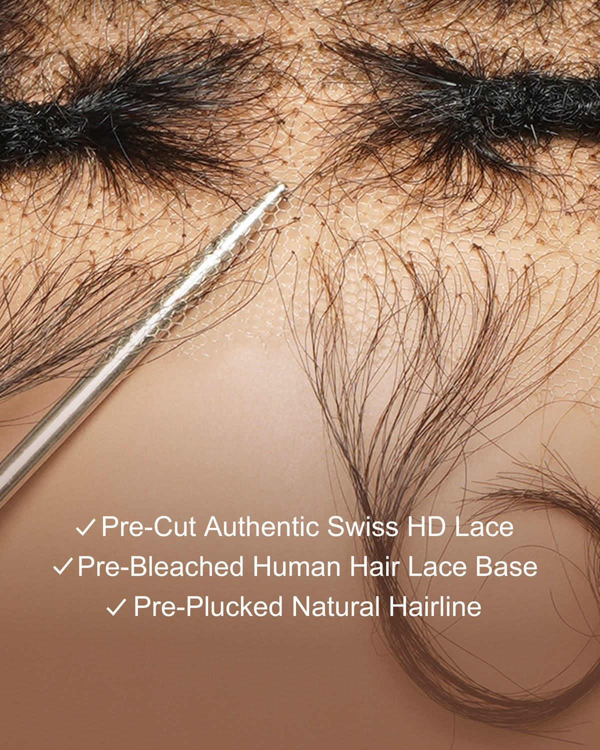 Perruque Glueless Suisse HD Full Lace 14" 100% Cheveux Humains Boho Locs avec Pointes Bouclées Pré-décolorées