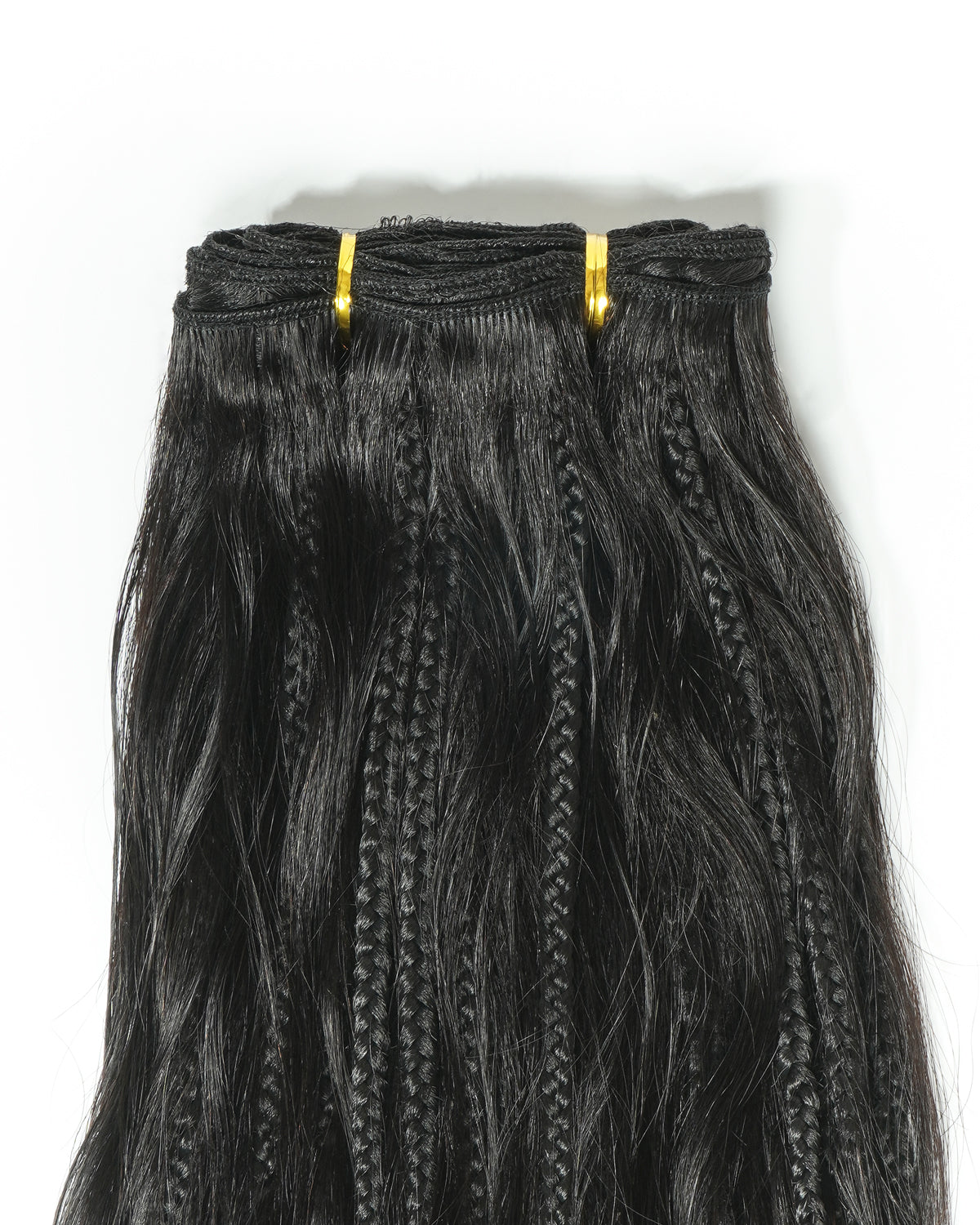 Tissages tressés Boho à ondulations naturelles en cheveux humains – Tissage de tresses
