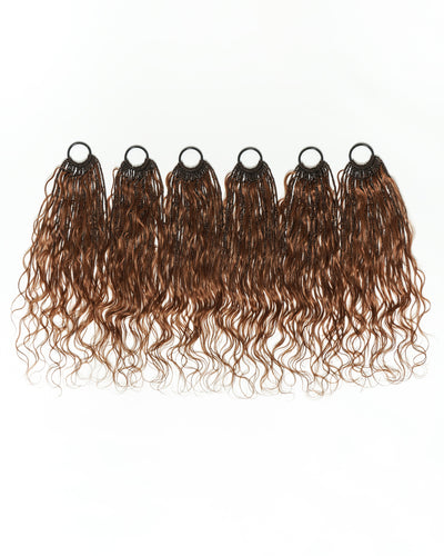 JALIZA Michelle - Tresses Boho au Crochet Bora Bora | Cheveux Humains Miracle Body Wave